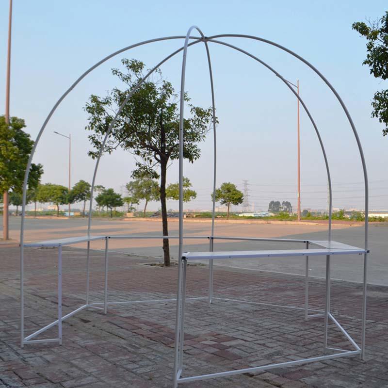 Hexagonal Exhibition Booth / Dome kiosk / Dome display tent