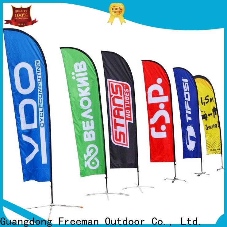 FeaMont wind-force advertising flag type in street