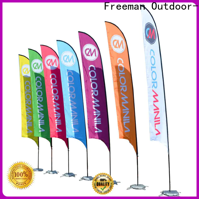 FeaMont advertising flag banners marketing for outdoor activities