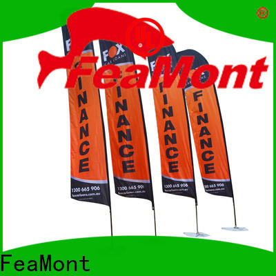 FeaMont customized feather flag in different color for engineering