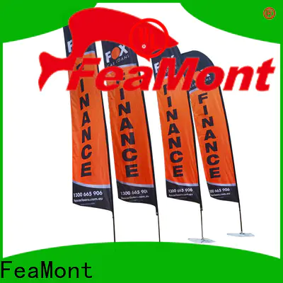 FeaMont customized feather flag in different color for engineering
