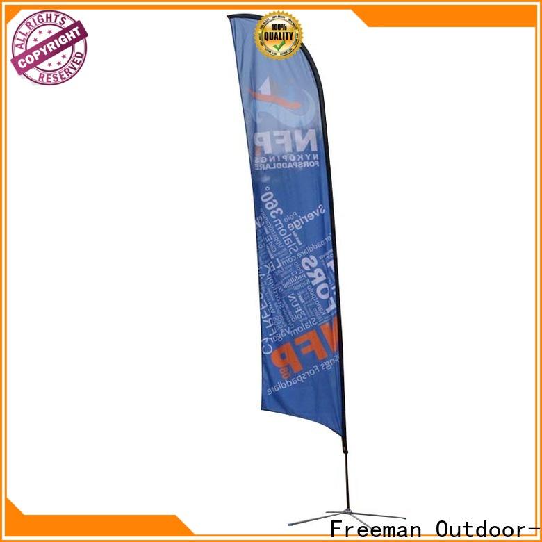 customized advertising flag feather in different color for engineering