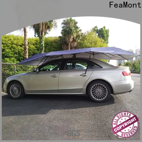 FeaMont control automatic car umbrella long-term-use for advertising