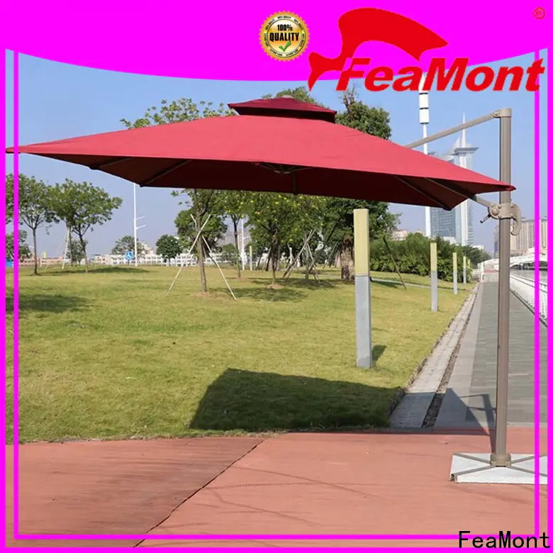 FeaMont rome outdoor umbrella sensing for trade show