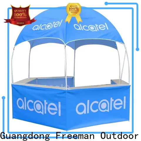 FeaMont advanced dome display tent sensing for trade show