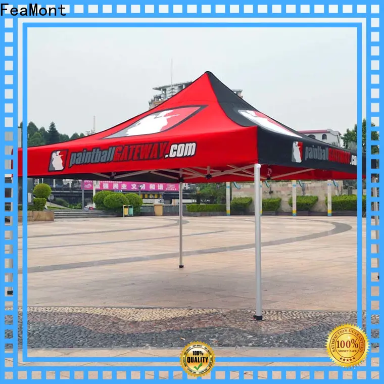 printed 10x10 canopy tent advertising in different color