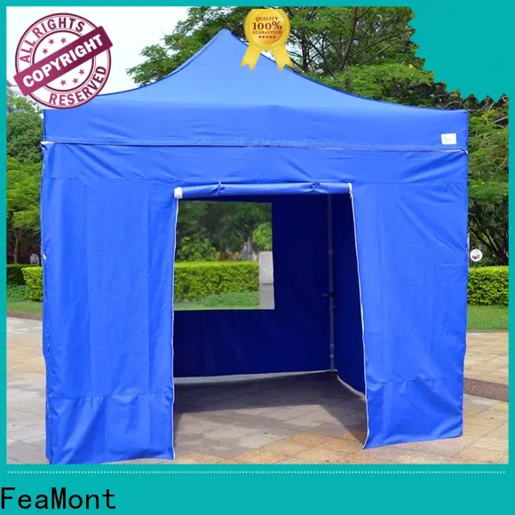 FeaMont show folding canopy production for disaster Relief