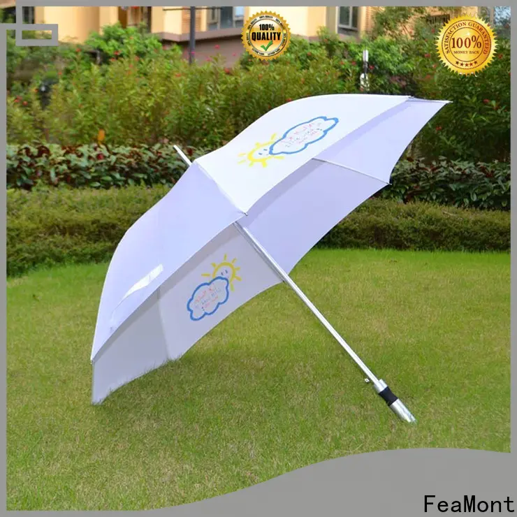 FeaMont handle canvas umbrella in-green for camping