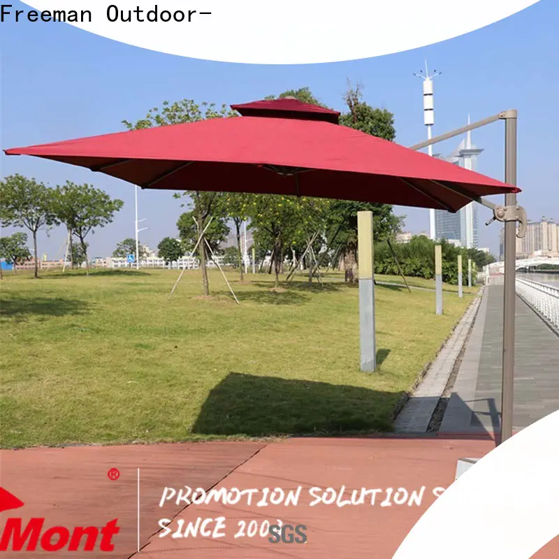 FeaMont quality square garden umbrella solutions for advertising