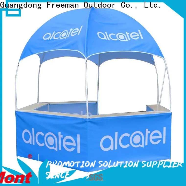 FeaMont table dome display tent in-green for engineering