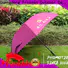 FeaMont printed promotional umbrella application in street