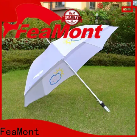 FeaMont straight golf umbrella supplier for engineering