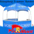 FeaMont exhibition dome kiosk application for disaster Relief