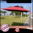 FeaMont double-top patio umbrella for trade show