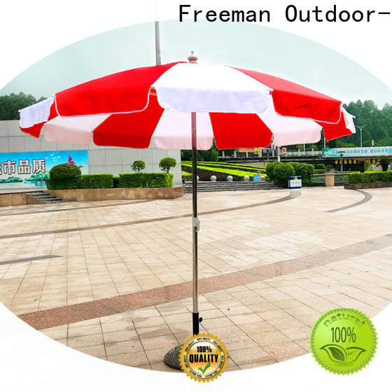 FeaMont inexpensive 8 ft beach umbrella for camping