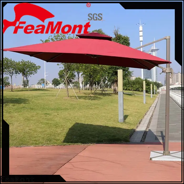 FeaMont printed grey garden umbrella solutions for sporting