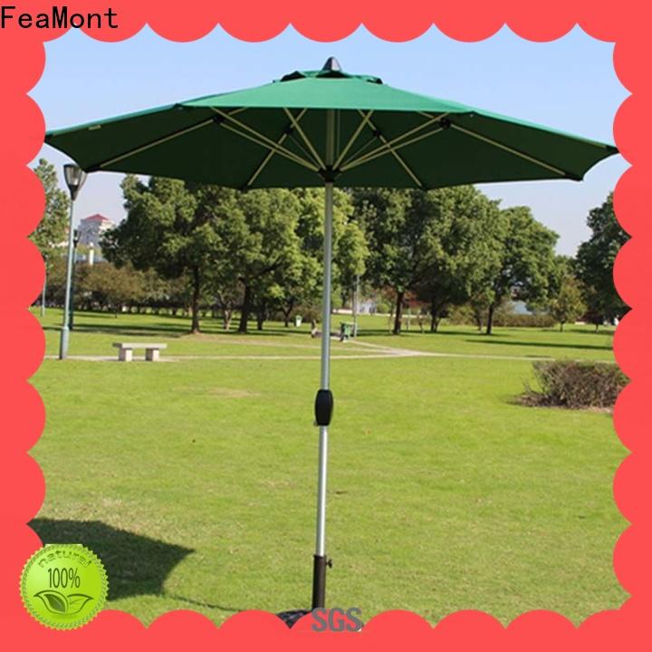 FeaMont base outdoor umbrella production for advertising