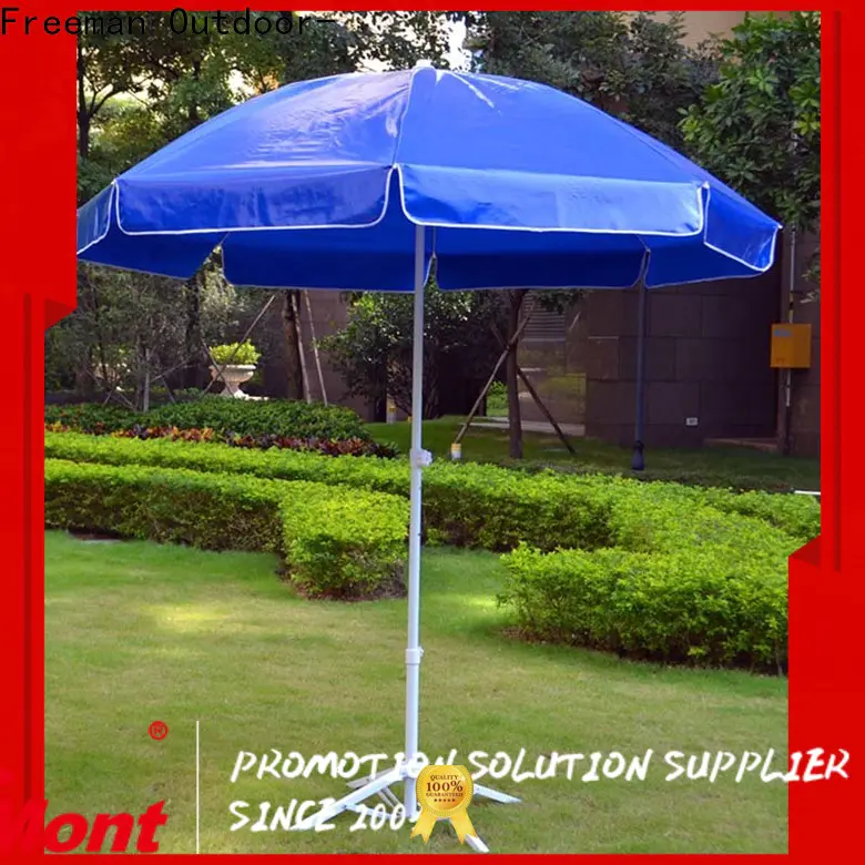 FeaMont comfortable red beach umbrella effectively for exhibition