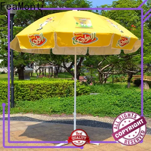 FeaMont inexpensive heavy duty beach umbrella widely-use for advertising