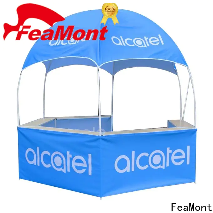 FeaMont customized dome kiosk application for sports