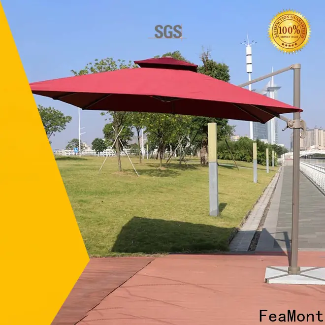 FeaMont base outdoor umbrella cancopy for advertising