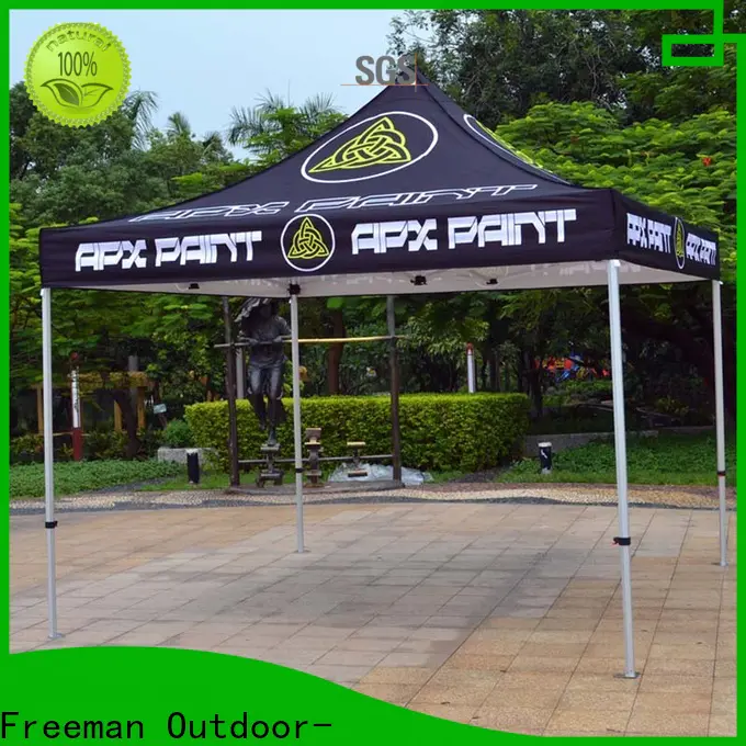 FeaMont colour advertising tent production for sport events