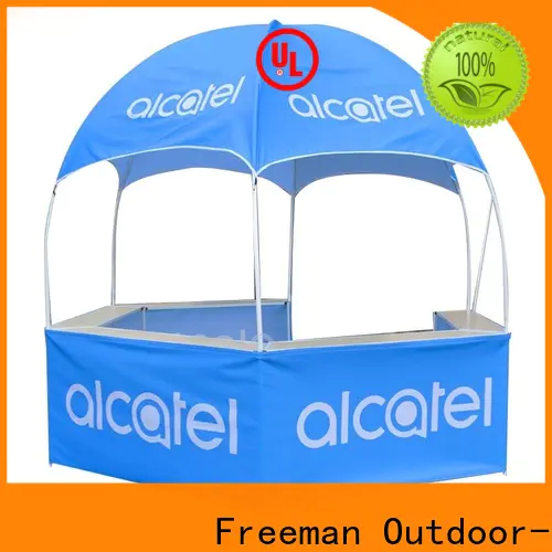 durable dome display tent kiosk in-green for sports