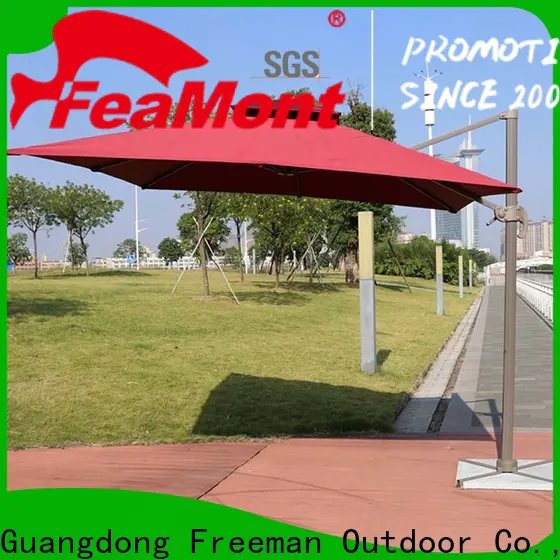 FeaMont square wind up garden umbrella for engineering