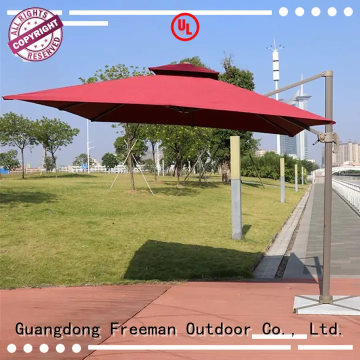 high-quality wind up garden umbrella standards in different color for camping