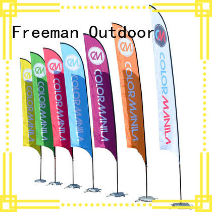 FeaMont palette feather flag banners certifications for sporting