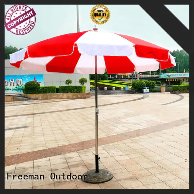 pole red beach umbrella owner for party FeaMont
