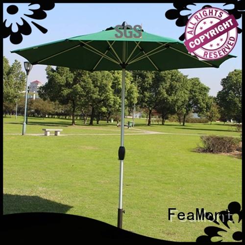 FeaMont grey garden umbrella for-sale in street