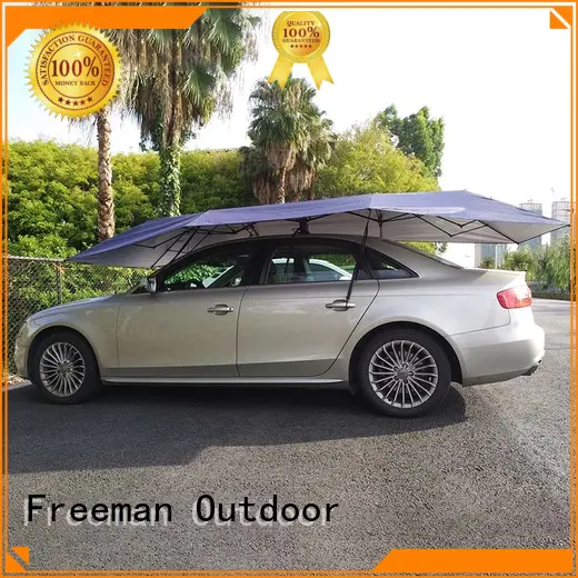 Freeman Outdoor inexpensive automatic car umbrella in-green for engineering