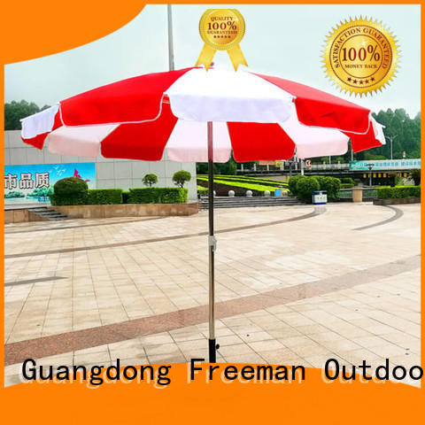 FeaMont frame outdoor beach umbrella effectively for camping