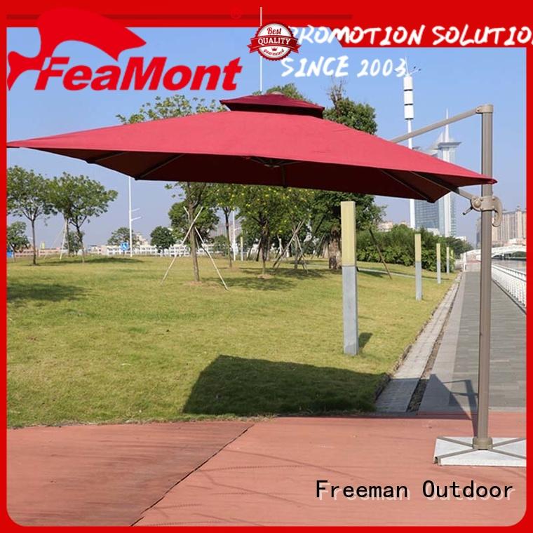 FeaMont high-quality black garden umbrella type for camping