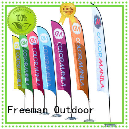 FeaMont fiberglass feather flags wholesale for outdoor exhibition