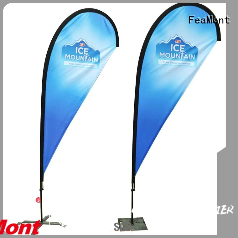 FeaMont palette beach flag banners cancopy for competition