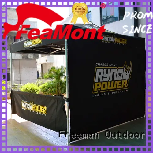 FeaMont colour advertising tent certifications for engineering