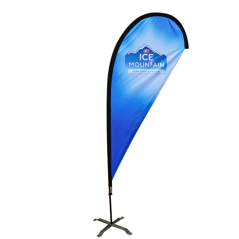 FeaMont fiberglass feather flag banners marketing in beach-2