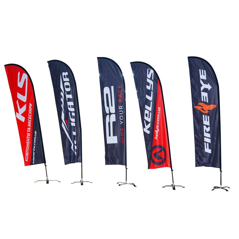 FeaMont fiberglass feather flag banners in different color for advertising-3