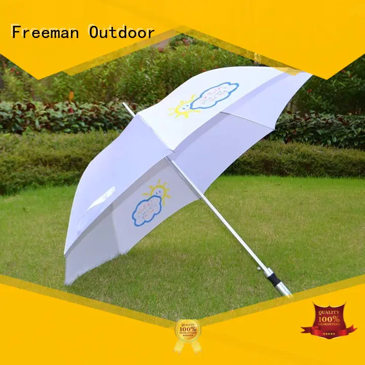 promotional umbrellas pongee for camping Freeman Outdoor