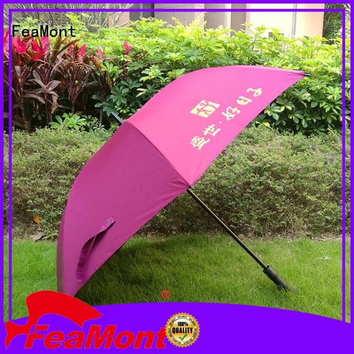 FeaMont ribs promotional umbrella sensing for event