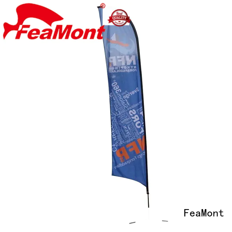 FeaMont advertising flag for-sale for camping