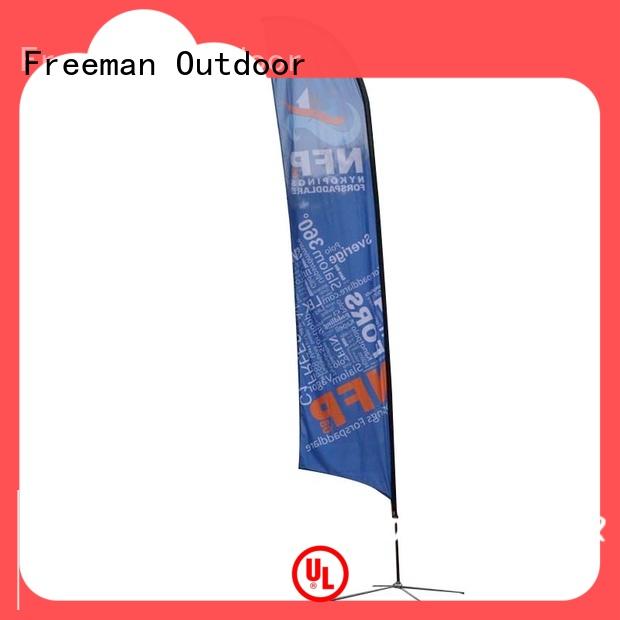 outdoor feather flags certifications for outdoor exhibition