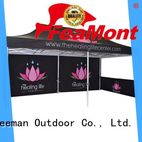 FeaMont affirmative pop up canopy solutions for outdoor exhibition