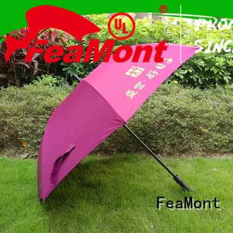 FeaMont automatical promotional umbrellas supplier for wedding