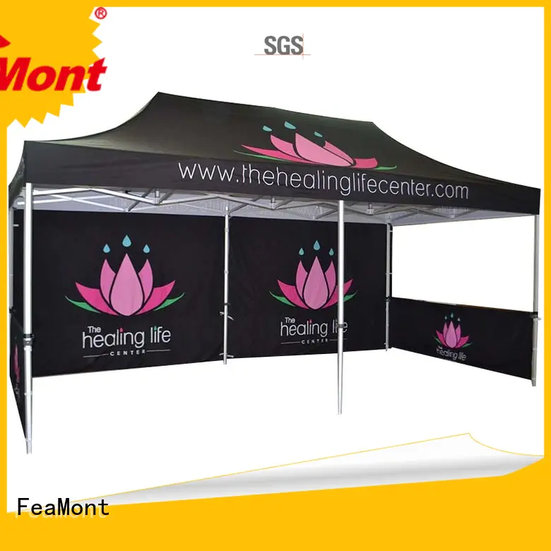 FeaMont aluminium advertising tent certifications for trade show