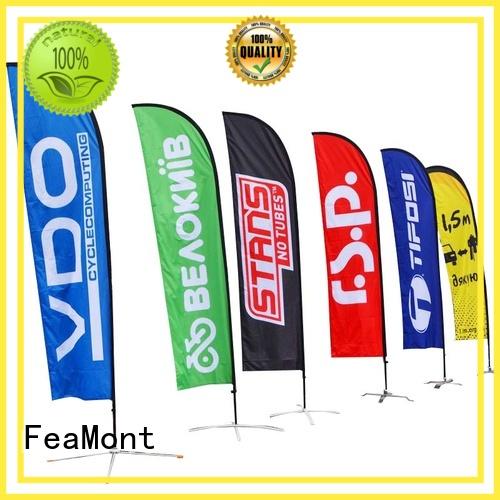 FeaMont outdoor event flag cost for sport events