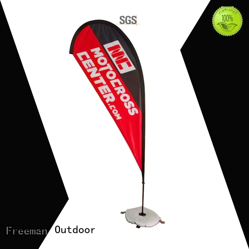 stable event flag feather certifications for outdoor exhibition