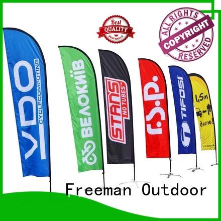 excellent promotional flag feather price for trade show